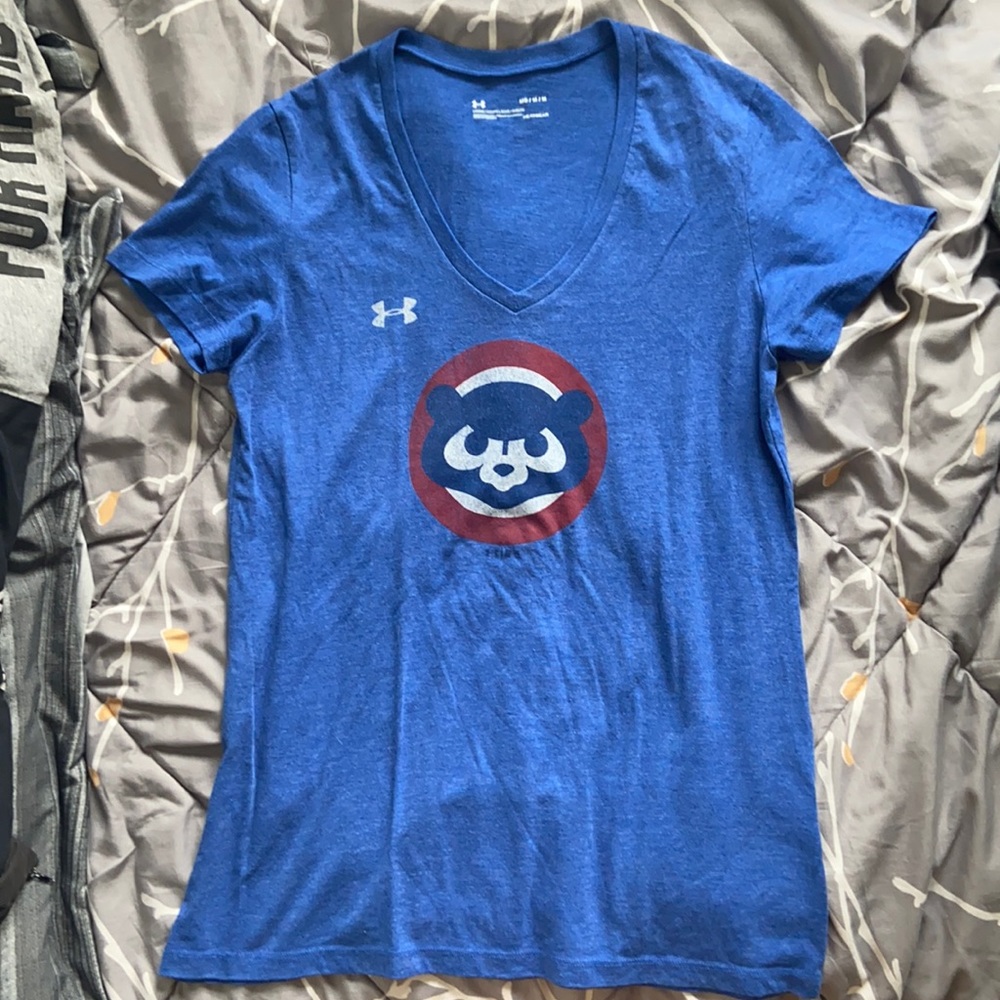 Chicago Cubs Under Armour Women's T-Shirt